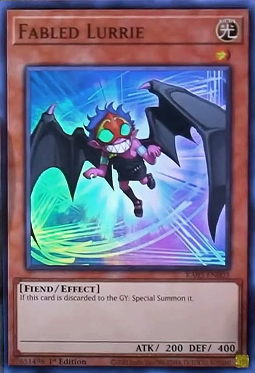 Fabled Lurrie Card Front