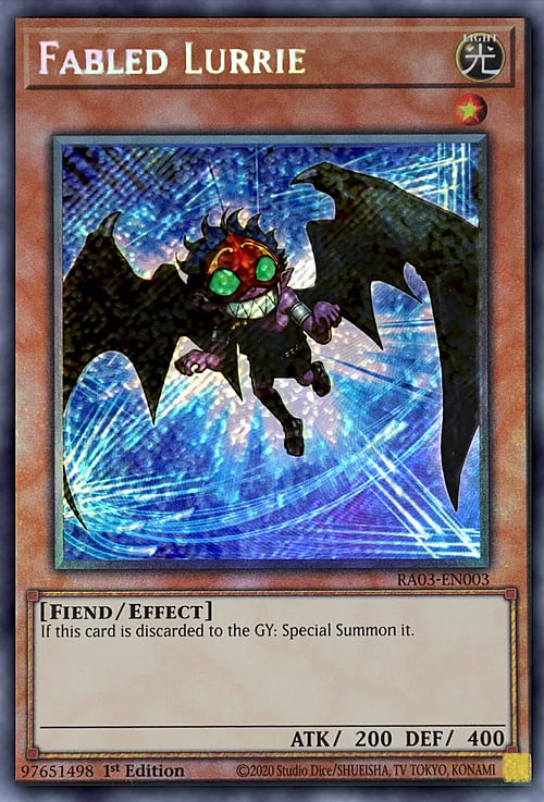 Fabled Lurrie Card Front