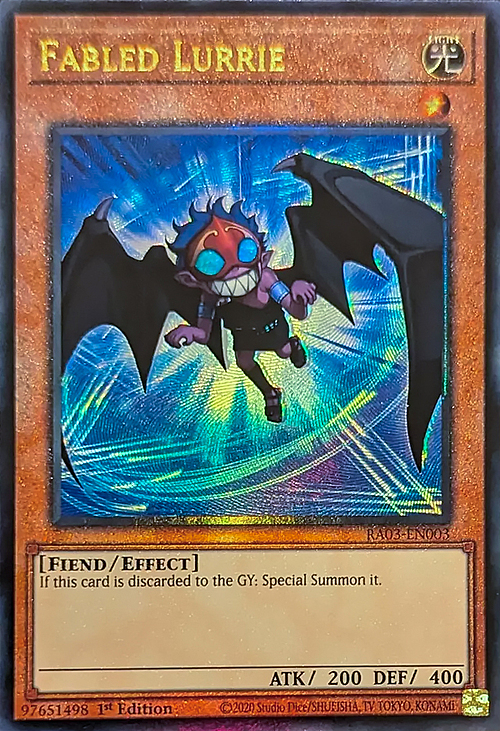 Fabled Lurrie Card Front