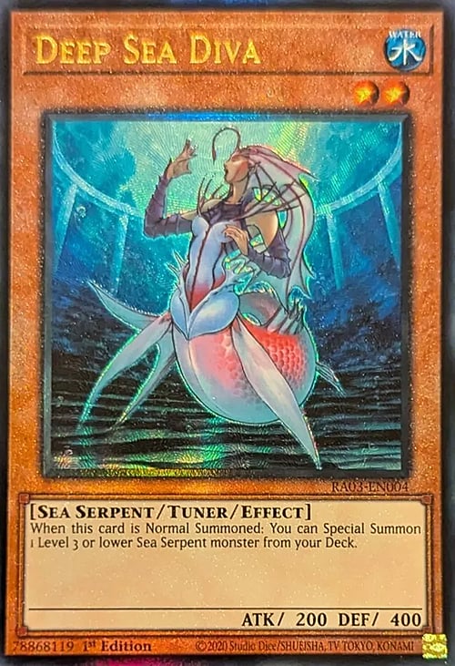 Deep Sea Diva Card Front