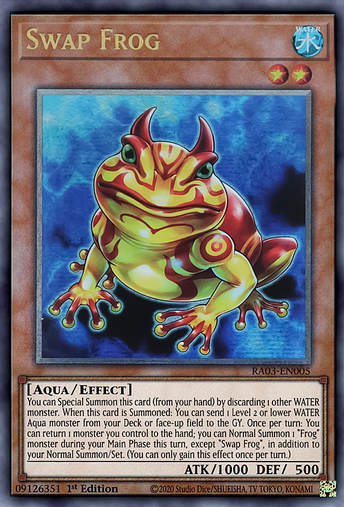 Swap Frog Card Front