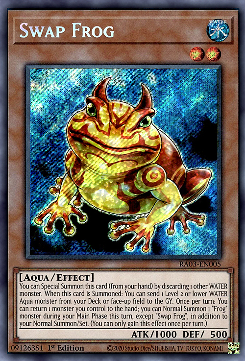 Swap Frog Card Front