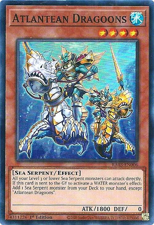 Atlantean Dragoons Card Front