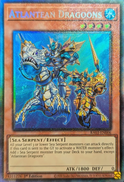 Atlantean Dragoons Card Front