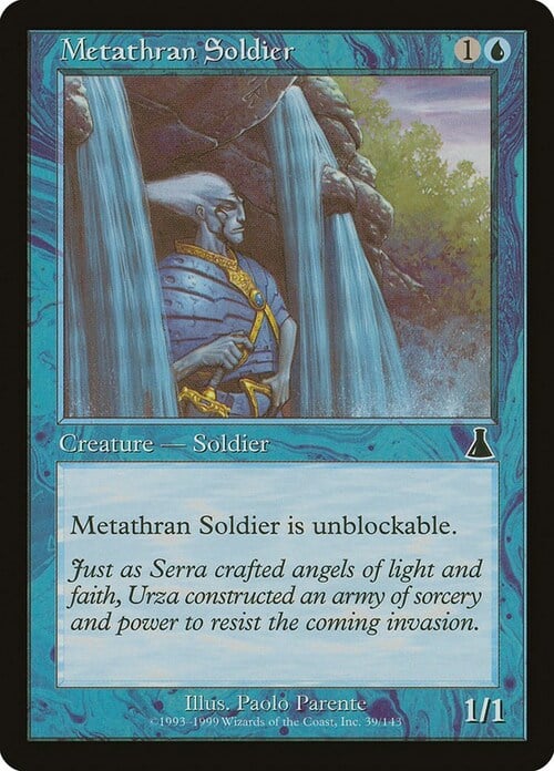Metathran Soldier Card Front