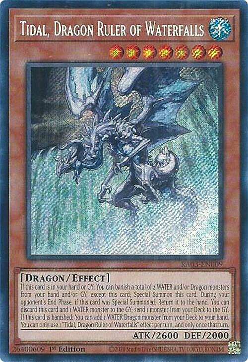 Tidal, Dragon Ruler of Waterfalls Card Front