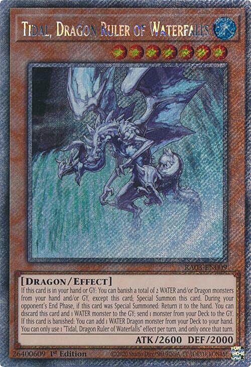 Tidal, Dragon Ruler of Waterfalls Card Front
