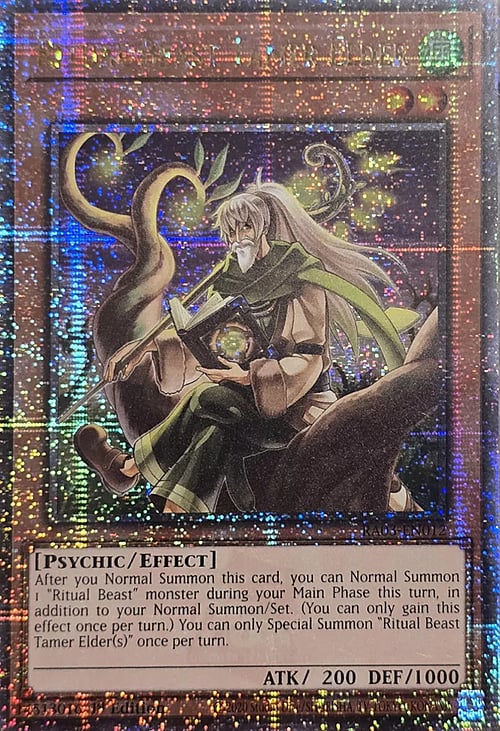 Ritual Beast Tamer Elder Card Front