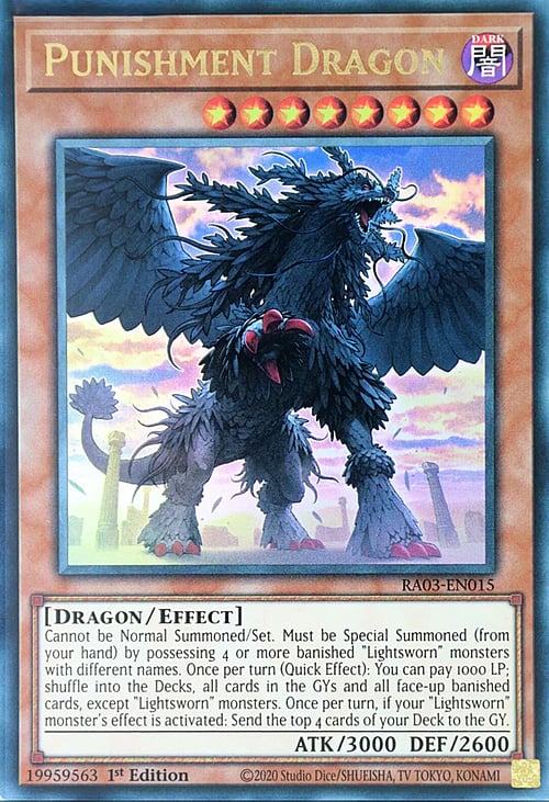 Punishment Dragon Card Front