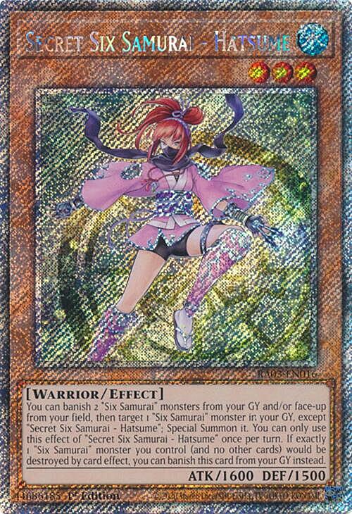 Secret Six Samurai - Hatsume Card Front