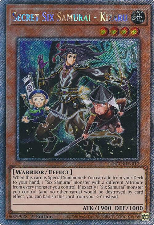 Secret Six Samurai - Kizaru Card Front