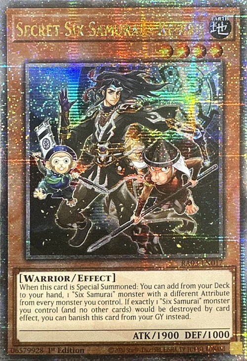 Secret Six Samurai - Kizaru Card Front