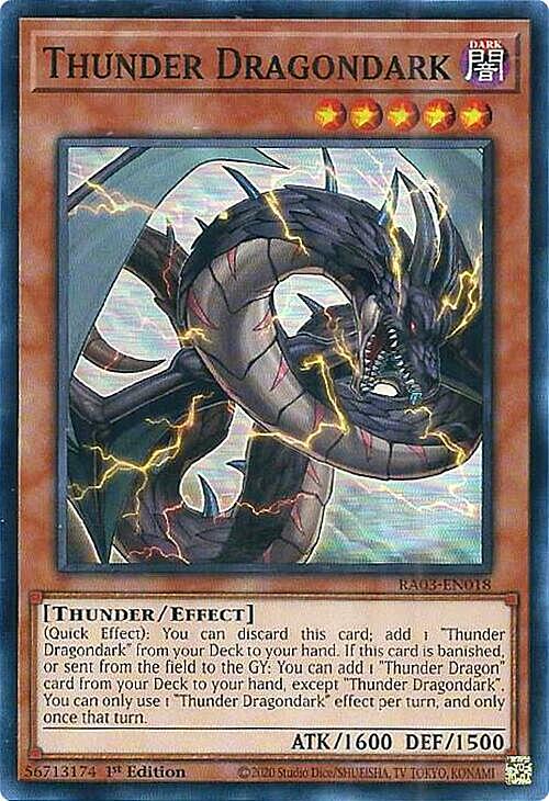 Thunder Dragondark Card Front