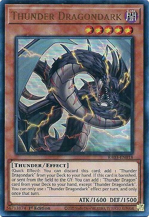 Thunder Dragondark Card Front