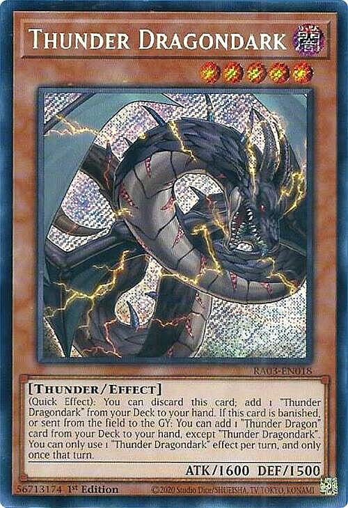Thunder Dragondark Card Front