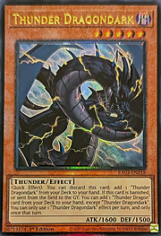 Thunder Dragondark · Ultimate Rare 018ul