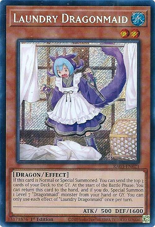 Laundry Dragonmaid Card Front