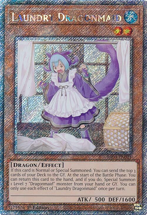 Laundry Dragonmaid Card Front