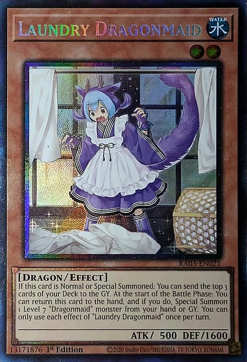 Laundry Dragonmaid Card Front