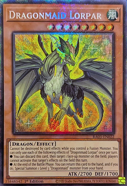 Dragonmaid Lorpar Card Front