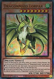 Dragonmaid Lorpar · Ultimate Rare 022ul