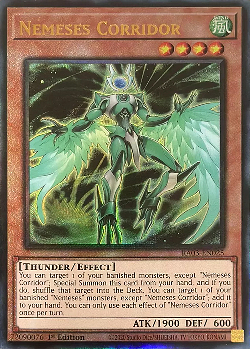 Nemeses Corridor Card Front