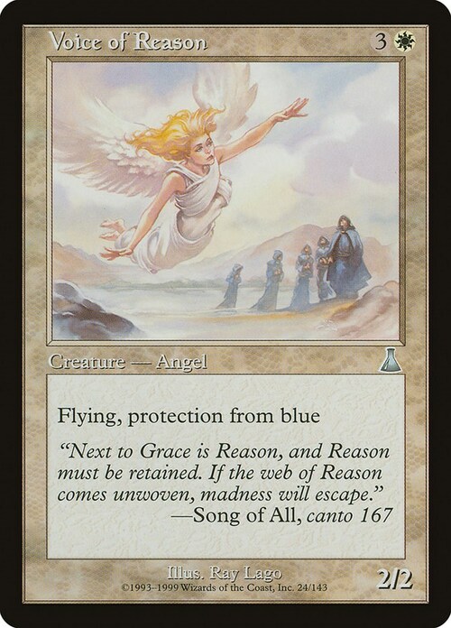 Voice of Reason Card Front