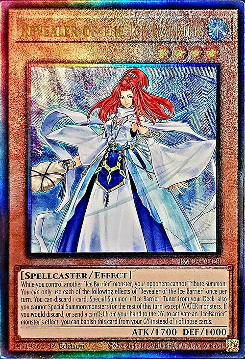 Rivelatore della Barriera di Ghiaccio Card Front