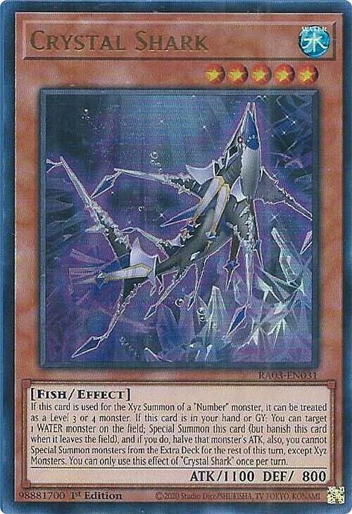 Crystal Shark Card Front