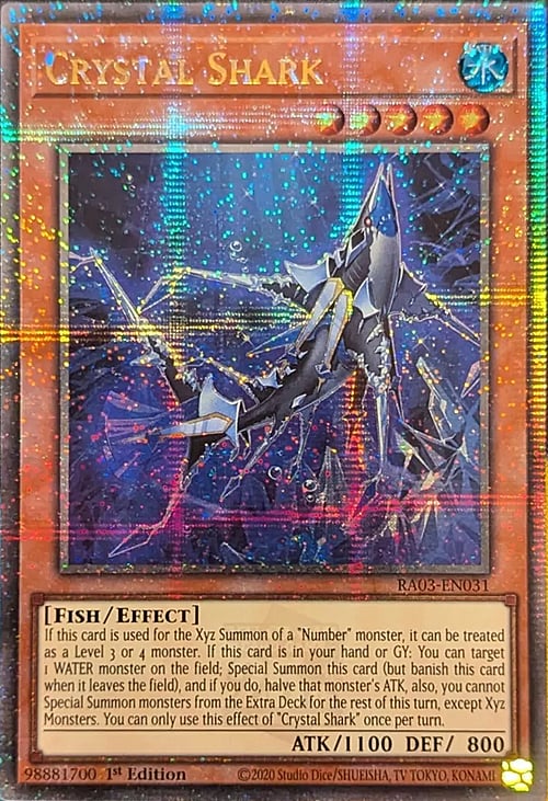 Crystal Shark Card Front