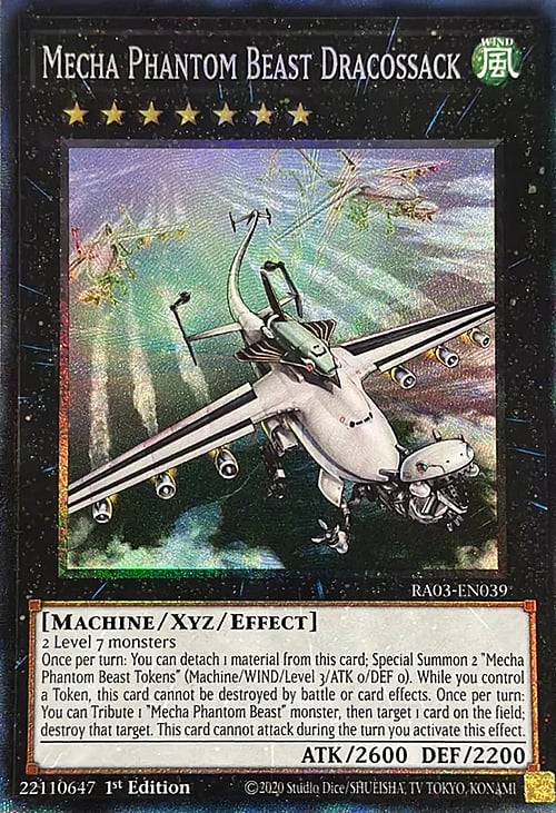 Mecha Phantom Beast Dracossack Card Front