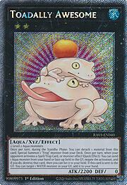 Toadally Awesome · Platinum Secret Rare 040psec