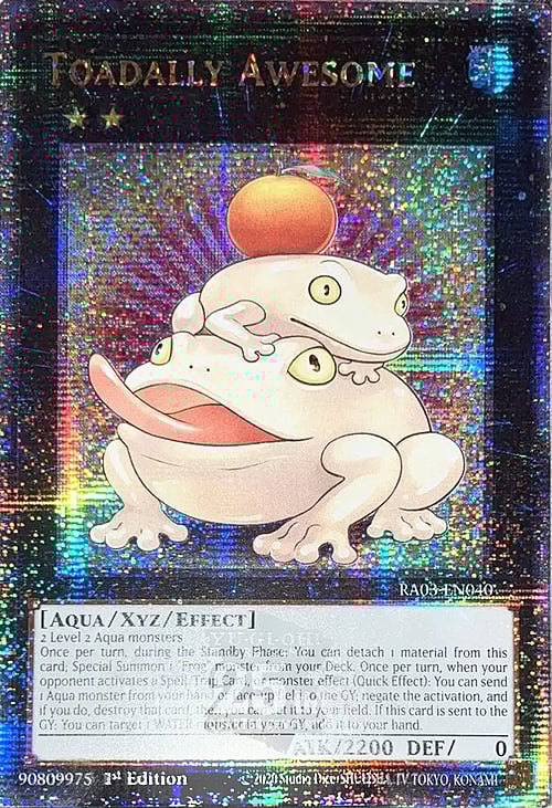 Toadally Awesome Card Front