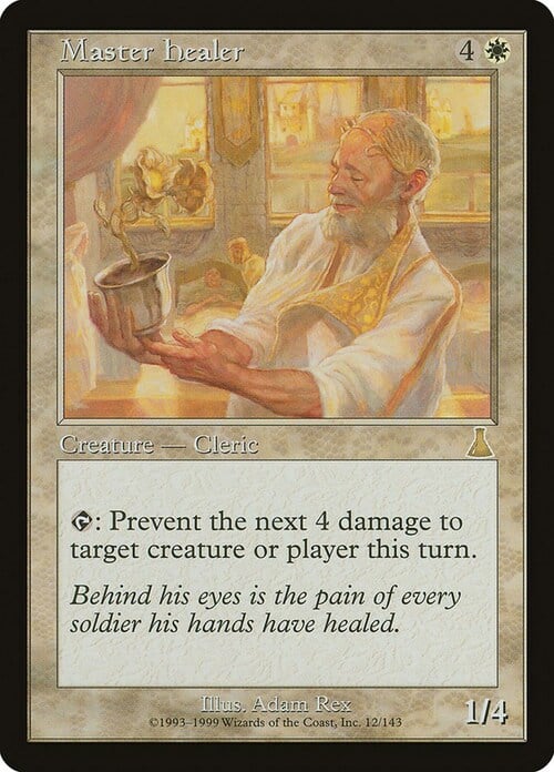 Master Healer Card Front
