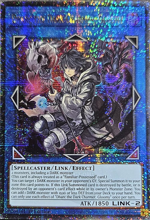 Dharc the Dark Charmer, Gloomy Card Front