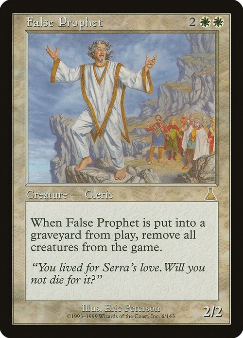 False Prophet Card Front