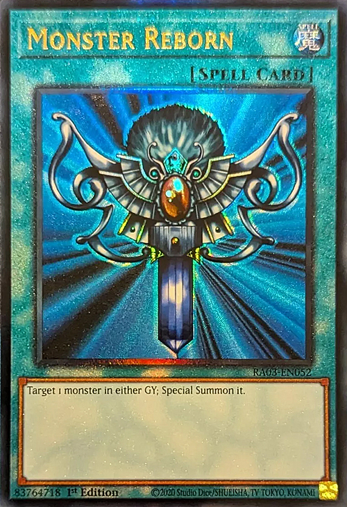 Monster Reborn Card Front