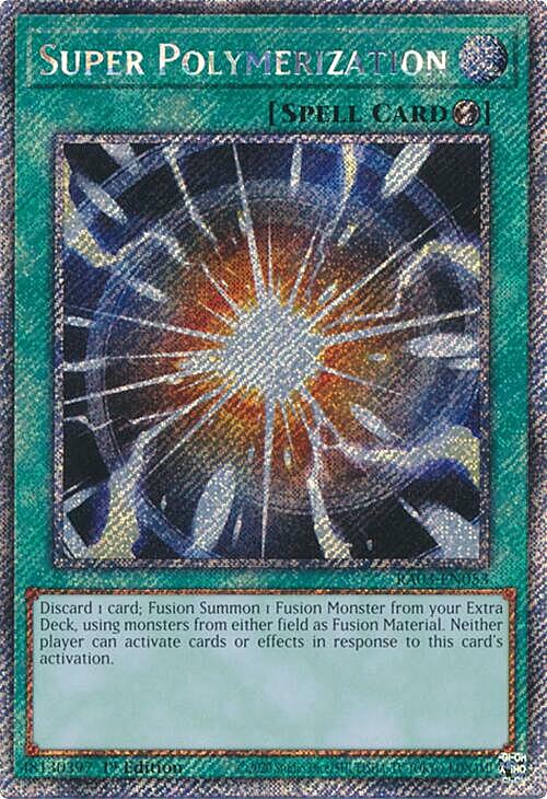 Super Polymerization Card Front