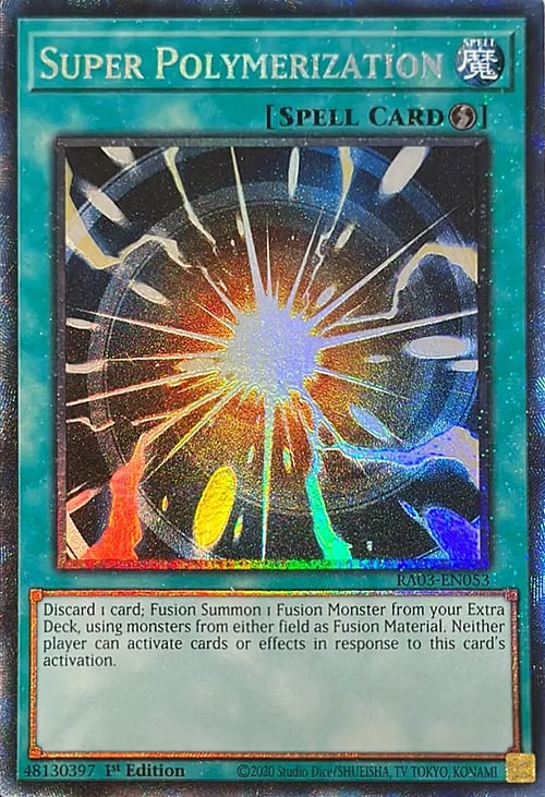 Super Polymerization Card Front