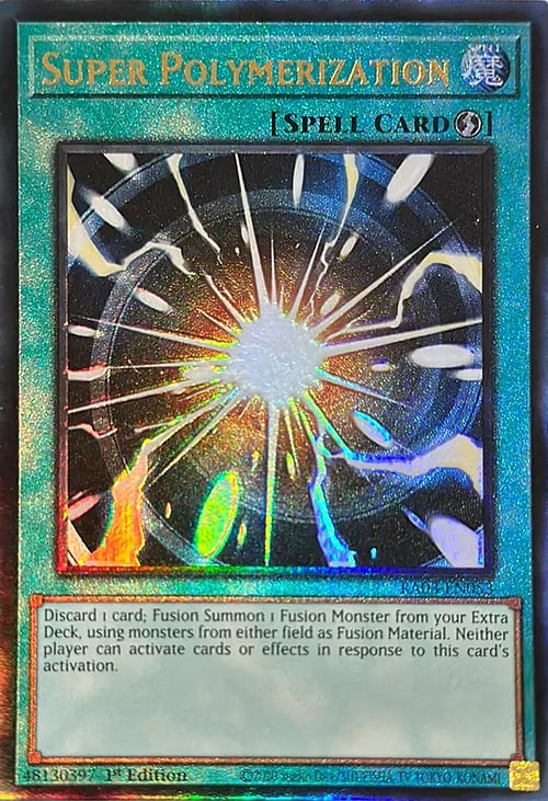Super Polymerization Card Front