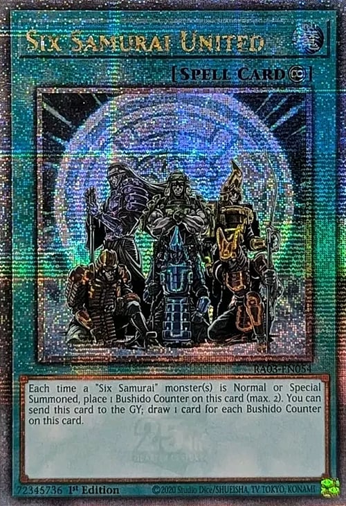 Six Samurai United Card Front