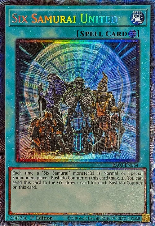 Six Samurai United Card Front