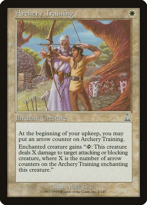Archery Training Card Front