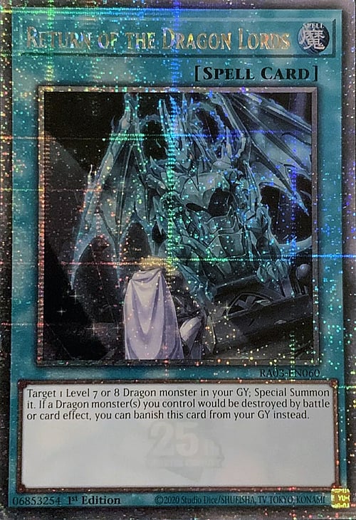 Return of the Dragon Lords Card Front