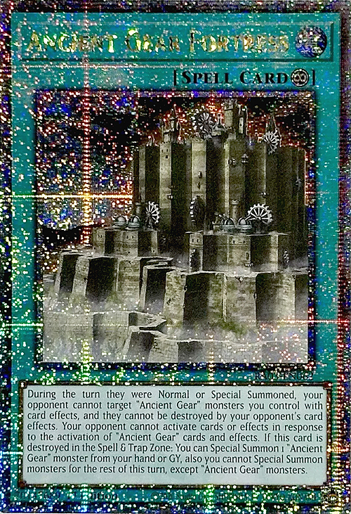 Ancient Gear Fortress Card Front