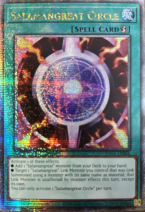 Salamangreat Circle Card Front