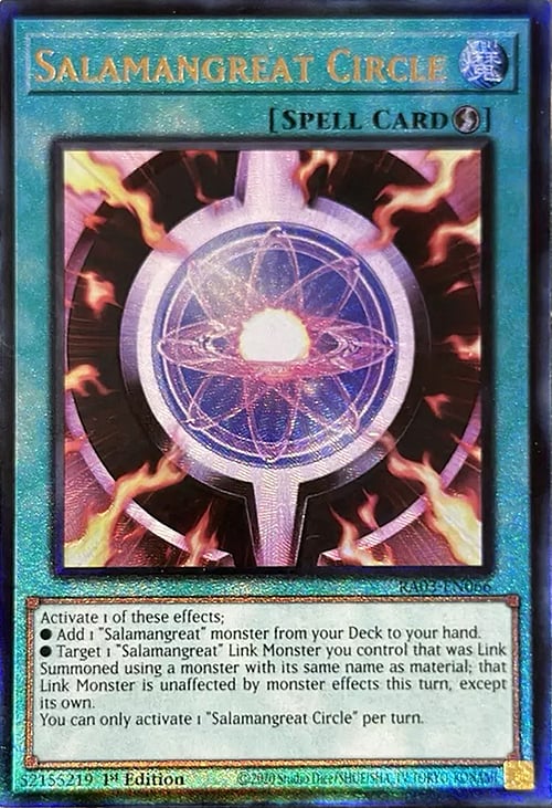 Salamangreat Circle Card Front