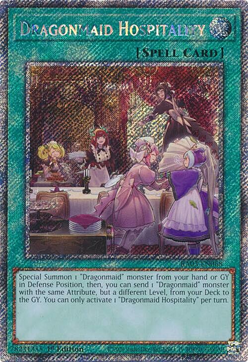 Dragonmaid Hospitality Card Front