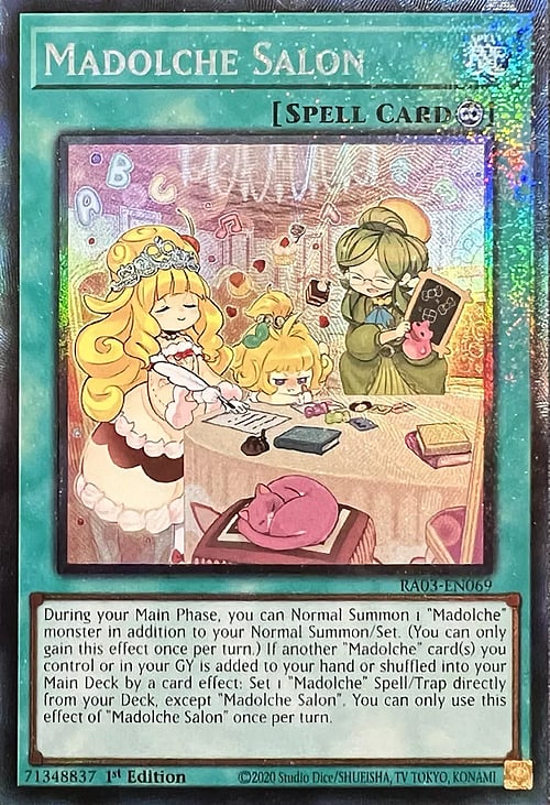 Madolche Salon Card Front