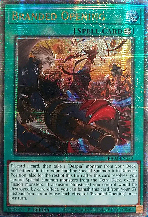 Branded Opening Card Front